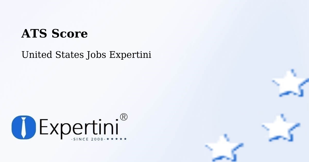 Resume ATS Score & Job Description Match Tool – Edwards - United States Jobs Expertini