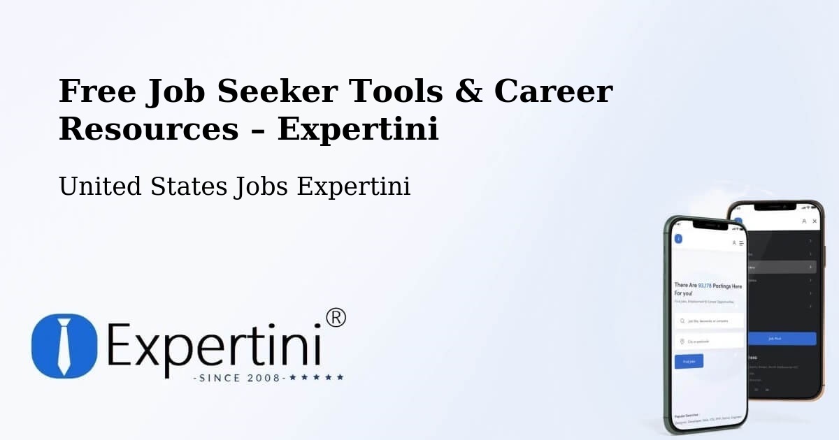 Free Job Seeker Tools & Career Resources – Edwards - Edwards, United States Jobs Expertini